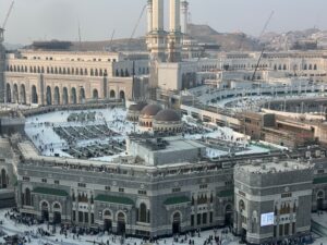 المسجد الحرام بمكة المكرمة من الخارج
