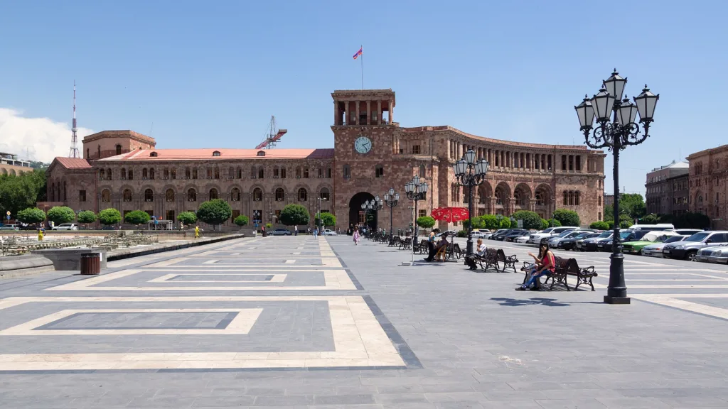تأشيرة أرمينيا للمصريين — Yerevan, Government House, Government of Armenia, Republic Square, Armenia