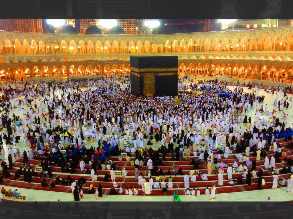 تأشيرة السعودية للمصريين — Masjid al-Haram, Tawaf 20092012 1130PM (8008466944)