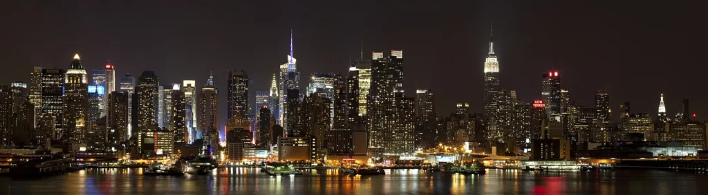 تأشيرة أمريكا للمصريين — Manhattan from Weehawken, NJ